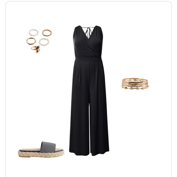 Torrid Tie Back wide leg jumper - Picture 3 of 12